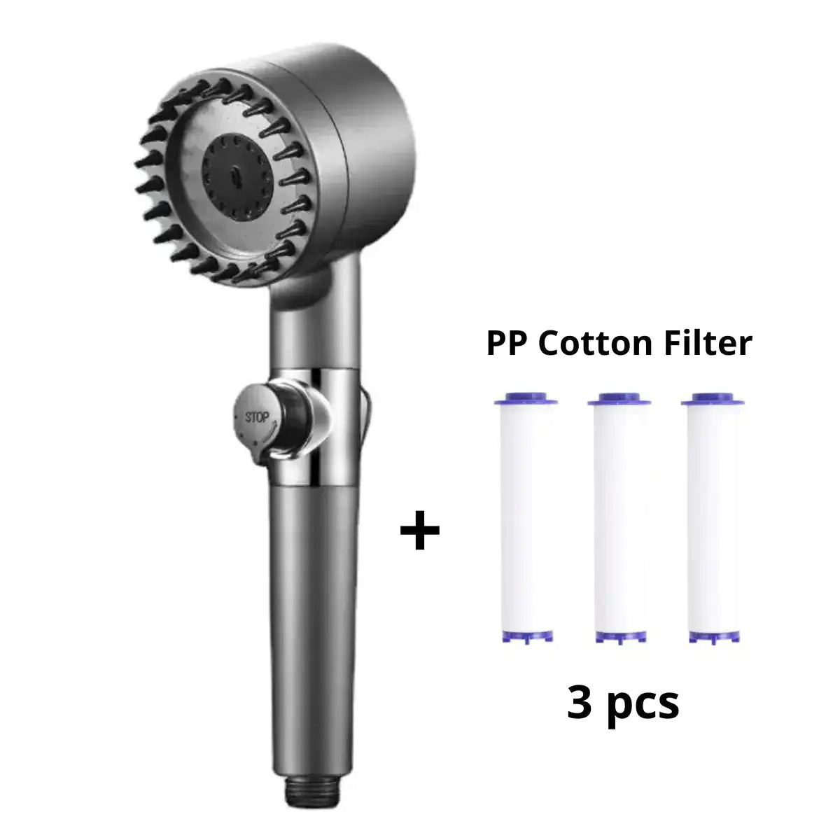 High Pressure Filtered Shower Head