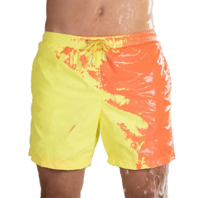 Quick Dry Color Changing Beach Shorts