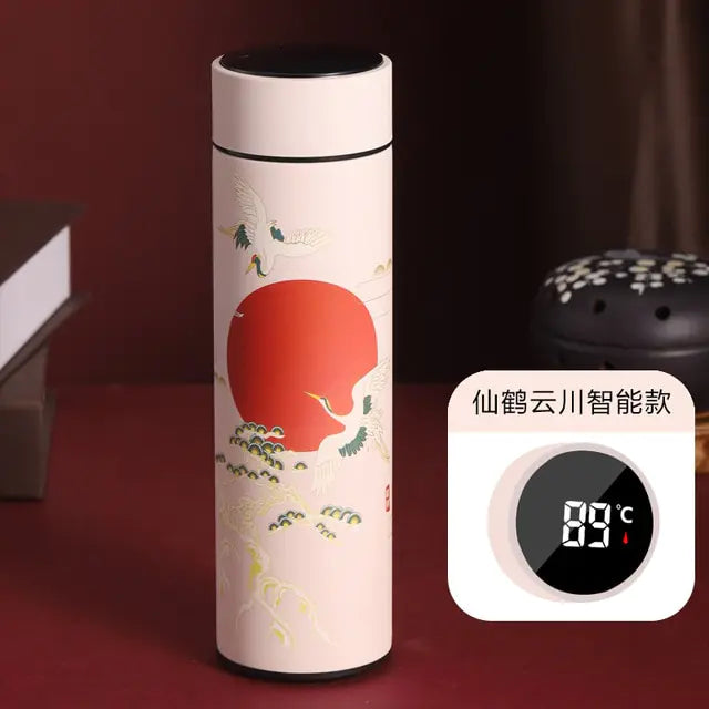 Temperature Display Thermos Bottle