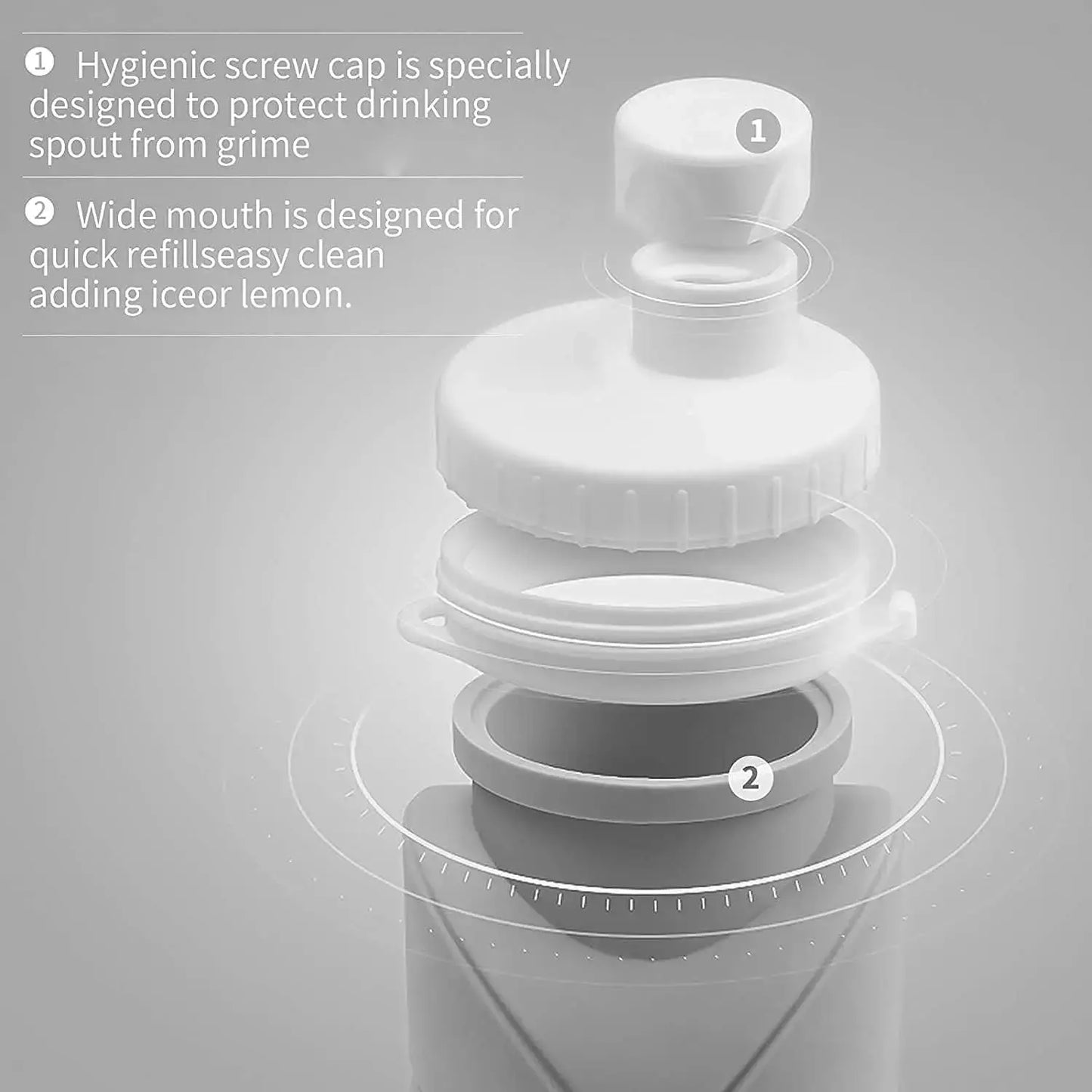 Foldable Silicone Hydration