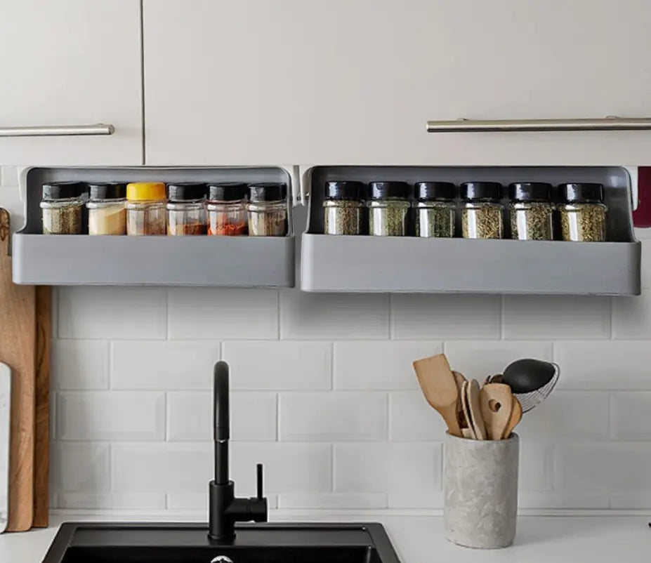 Self-adhesive Spice Organizer Rack