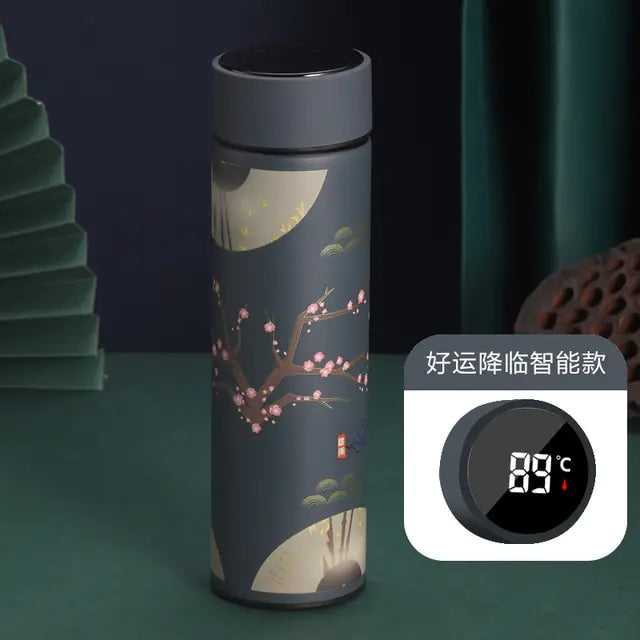 Temperature Display Thermos Bottle